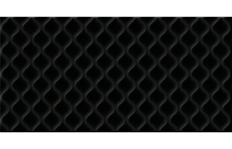 Cersanit Deco черный рельеф 59.8x29.8