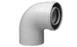 Коаксиальный дымоход Baxi 60/100 мм для конденсационных котлов