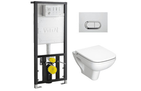 Комплект инсталляции и унитаза Vitra S20 7204