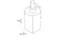 Дозатор для жидкого мыла Fixsen Balk FX-270-1