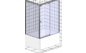 Раздвижная стеклянная шторка для ванны GuteWetter Slide Part GV-863A