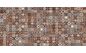 Cersanit Hammam рельеф коричневый 44x20
