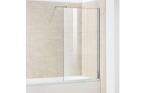 Неподвижная стеклянная шторка для ванны Kermi Cada XS CK