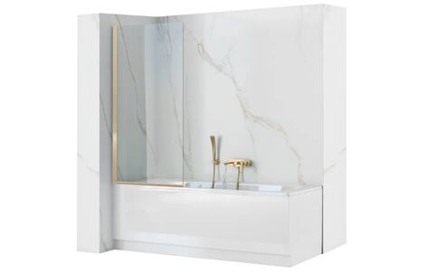 Неподвижная стеклянная шторка для ванны Rea Elegant