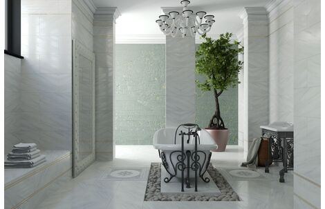 Golden Tile Carrara белый 60x30