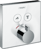 Термостатический смеситель скрытого монтажа для душа Hansgrohe ShowerSelect 15738600/15738400