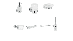 Набор аксессуаров для ванной и туалета Hansgrohe Logis Universal 03.4