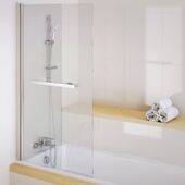 Распашная стеклянная шторка для ванны Excellent Actima 900