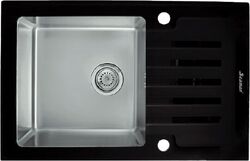 Стальная кухонная мойка Seaman Eco Glass SMG-780