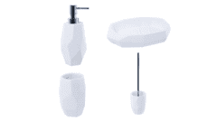 Набор аксессуаров для ванной и туалета Fixsen Flat