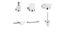 Набор аксессуаров для ванной и туалета Hansgrohe Logis Universal 01.2
