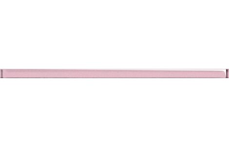Cersanit Universal Glass розовый Бордюр стеклянный 75x3