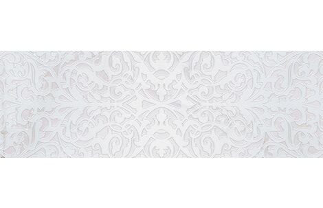 Gracia Ceramica Stazia white decor 01 90х30