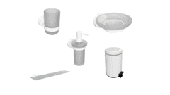 Набор аксессуаров для ванной Bemeta White 01.3