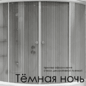Декоративная пленка на стекла душевой кабины Radomir Диана 2